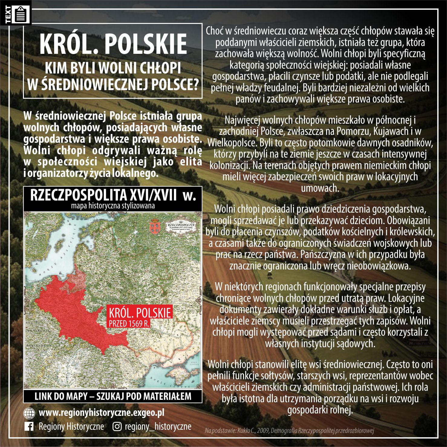 KRÓLESTWO POLSKIE | Kim byli wolni chłopi w średniowiecznej Polsce?